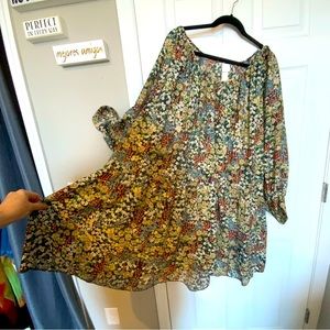 H&M short flared dress, XXL